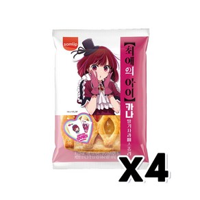 최애의아이 카나 딸기사과패스츄리 베이커리빵 90g x 4개