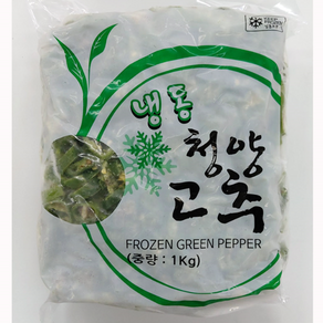 글로벌냉동 냉동청양고추 슬라이스 1kg, [2301-0]청양고추슬라이스 1kg, 1개