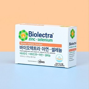 바이오렉트라 헤어메스 아연 셀레늄 5050mg x 20포, 20회분, 1개