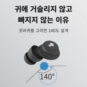 노이즈랩 소음방지 귀마개 층간소음 차단 수면용 이어플러그 취침용 실리콘 귀마게 귀르가즘