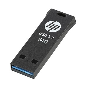 HP USB3.2 휴대용 저장장치 50개 이상 구매시 무료 레이져인쇄 X307W 64GB, 0GB