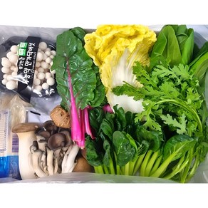 야채왕 샤브샤브 모듬야채버섯세트 1kg, 1개