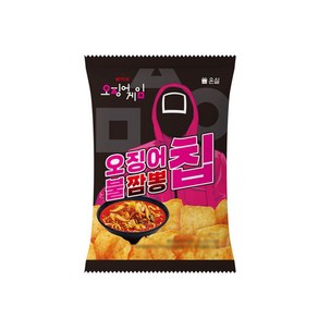 오징어게임 불짬뽕칩, 10개, 50g