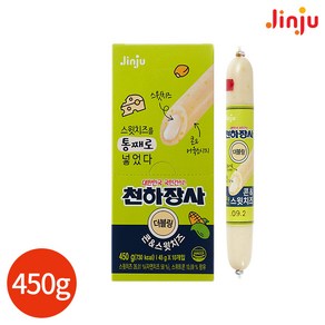 진주 천하장사 더블링 콘스윗치즈 450g (45g x 10개입), 45g, 10개