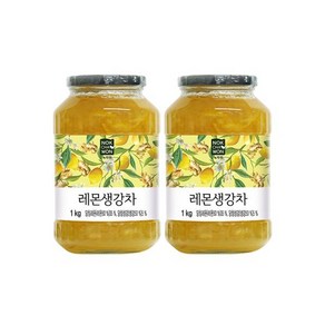 오너클랜 [녹차원] 레몬생강차 1kg x 2병, 1개입, 2개