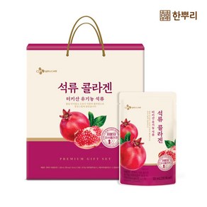 CJ웰케어 한뿌리 석류 콜라겐 선물세트 24포, 50ml, 24개