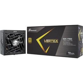 Seasonic Vetex GX1000 1000W 80 Gold ATX 3.0 PCIe 5.0 준수 전체 모듈Tie 1 일본 커패시터 12년 보증 게임 및 다양한 용도에 적, 750W Gold, 1개