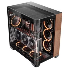 Antec C8 MESH CURVE BTF 우드타입 빅타워 PC케이스, Antec C8 MESH CURVE BTF (우드), 1개