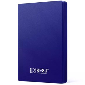 1테라외장하드 외장하드1테라 KESU HDD 25 인치 휴대용 외장 하드 드라이브 250GB 320GB 500GB 1TB USB 30 스토리지 PC 맥 데스크탑 맥북과 호환 가능, 없음, 5) BLUE - 320GB