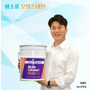 <<무료배송.당일출고>> 황소표 오일스테인 골드 20리터 HP-003(소나무), 1개