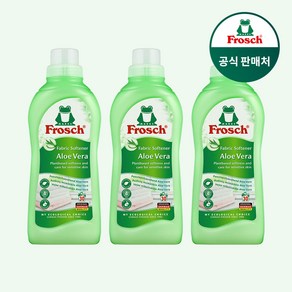 [김혜자 세제] 프로쉬 독일 섬유유연제 알로에베라 750ml 단품, 3개