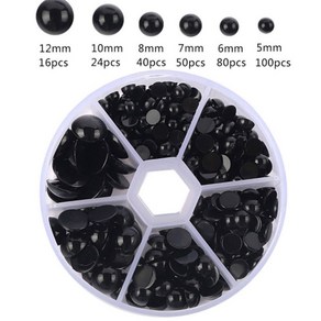 3호 눈알 종합세트(눈알 크기혼합 310pcs)새눈표현