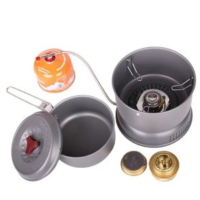 캠핑 스토브 조리기구 Bulin 결합 세트 BL100Q1 요리 냄비, 3.alcohol stove set, 1개