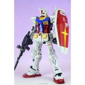 DABAN 중국 PG 언리쉬드 프라모델 PGU 1/60 RX-78-2PG 2.0, 1개