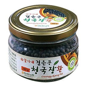 [함양농협] 하늘가애 검은콩청국장환 180g, 1개, 단품