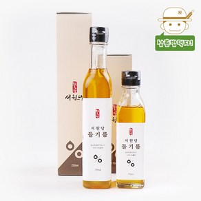 [서원당] 국내산 깨로만든 생들기름 / 들기름, 들기름250ml, 250ml, 1개