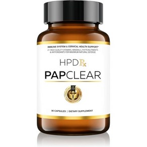 PAPCLEAR 의사 제형 모든 천연 면역 지원 고급 강력 부스터 90캡슐 1팩, 1, 1개, 90정