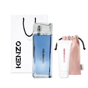 겐조 로 뿌르 옴므 EDT 100ml + 플라워바이겐조 인 어 밀크 75ml 쇼핑백, 1개