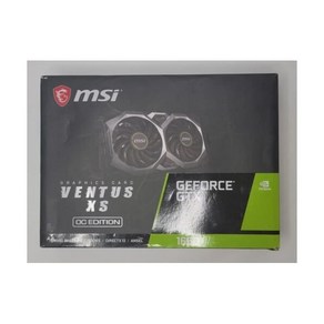 MSI GeFoce GTX 1660 VENTUS XSOC Edition GSDR5 그래픽 카드용 빈 상자