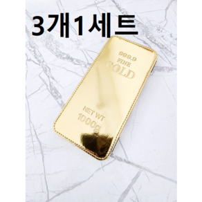 골드바 요술지갑 장지갑 머니클립, 골드, 1개