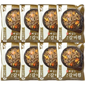 강부자 뼈없는 갈비찜 500g, 4kg, 1세트