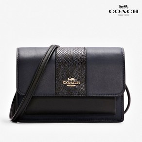 코치 폴드오버 벨트백 컬러블록 C5628 Foldove Belt Bag In Coloblock