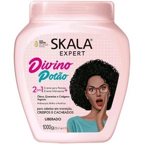 일본직발송 6. SKALA (스칼라) DIVINO POTAO 디비노 포톤 곱슬 헤어 트리트먼트 크림 1000G B07NKG1SW8, 1개, 1kg