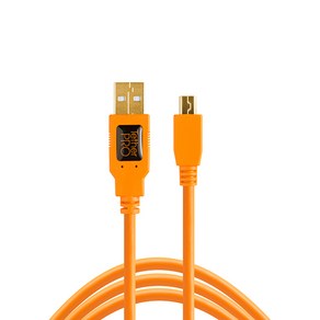 테더툴스 TethePo USB 2.0 to Mini-B 5-Pin 케이블 4.6m, 1개