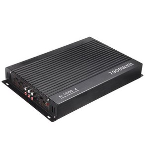 차량용 오디오 앰프 고출력 알루미늄 합금 오디오 4 채널 12V 7900W, 1개