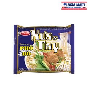 베트남 포보 수아나이 쌀국수 라면 소고기맛 / Pho Bo Xua Nay Beef Flavou Noodles, 1, 70g