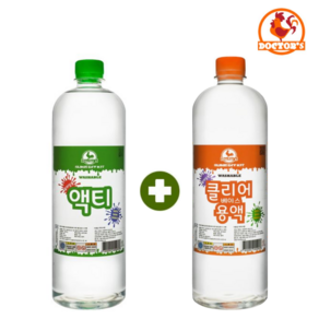 닥터스 글루(물풀) 1000ml + 액티베이터 1000ml 슬라임 만들기 DIY, 1세트