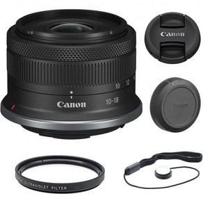 캐논 RFS 1018mm f4.56.3은 STM렌즈  UV필터 RF 렌즈캡키퍼 3개 …, Lens + Basic Kit