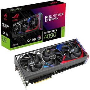 ASUS ROG Stix GeFoce RTX 4090 24GB OC 에디션 게이밍 그래픽 카드DLSS 3 PCIe 4.0 GDDR6X HDMI 2.1a 디스플레이포트 1.4, OC Edition_RTX4090  ROG Stix, 1개