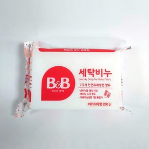 비앤비 유아의류 세탁비누 아기옷 비누 200g X 1개