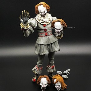 NECA 페니와이즈 피규어 7인치 조커 광대 영혼 공포영화 IT