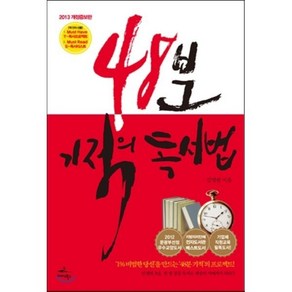 48분 기적의 독서법(2013):인생역전 책읽기 프로젝트, 미다스북스, 김병완 저