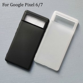 Google Pixel 6 Pro Pixel6 용 간단한 초박형 무광택 전화 케이스 Antifingerprint Back Cover 5G 2021 보호 쉘