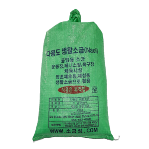 소금성 다용도 생활소금 20kg 운동장용 친환경 잡초제거 제설소금 제초, 1개