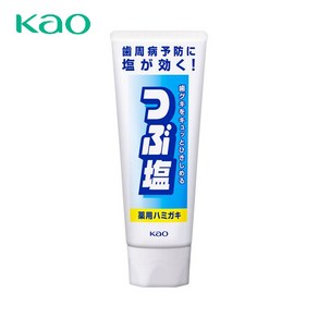 Kao Salt Toothpaste 일본 카오 쯔부시오 솔트 소금 불소 치약 180g 4팩