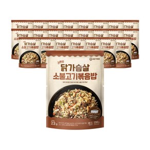 미트리 닭가슴살 볶음밥 스탠딩 소불고기 250g, 24개