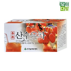 청솔 산수유차 20스틱