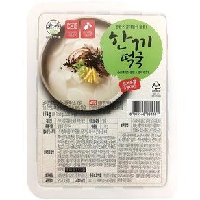송학식품 진한 사골 국물 한끼떡국, 174g, 12개