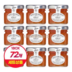 팁트리 살구 잼 미니 포션, 28g, 72개