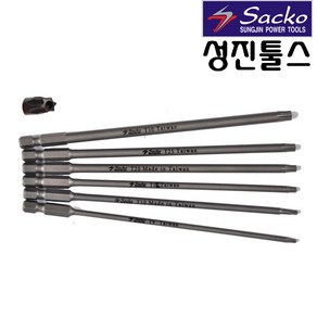 삭코 별비트(홀) 150mm T6-T30 별롱비트, 1개, T9