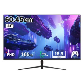 디엑스 초슬림 61cm FHD 165Hz 게이밍 컴퓨터 모니터 DX24F165