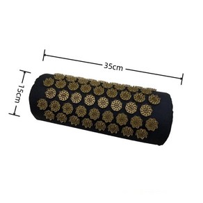 Panamat 에코 연꽃 스파이크 매트 침술 마사지 쿠션 쿠즈네초프 목 족부 등 요가 지압, [10] Gold Pillow