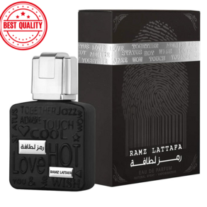 Lattafa Pefumes Ramz Lattafa Pefumes Silve Eau De Pafum Spay fo Men 3.4 O