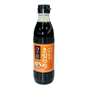 청정원 햇살담은 자연숙성 조림간장 500ml 식품 > 장/소스 장류 간장 기타간장, 1개