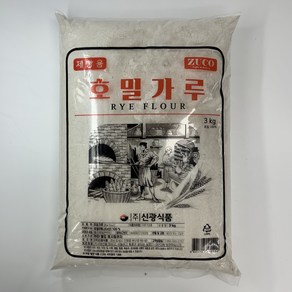 [피자다] 신광식품 호밀가루 3kg, 4개