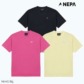 네파_NEPA_여성 가벼운 야외활동 및 일상에서 편안하게 착장 가능한 씨타 긴기장 반팔 라운드 티셔츠 (루즈핏)_7K45371
